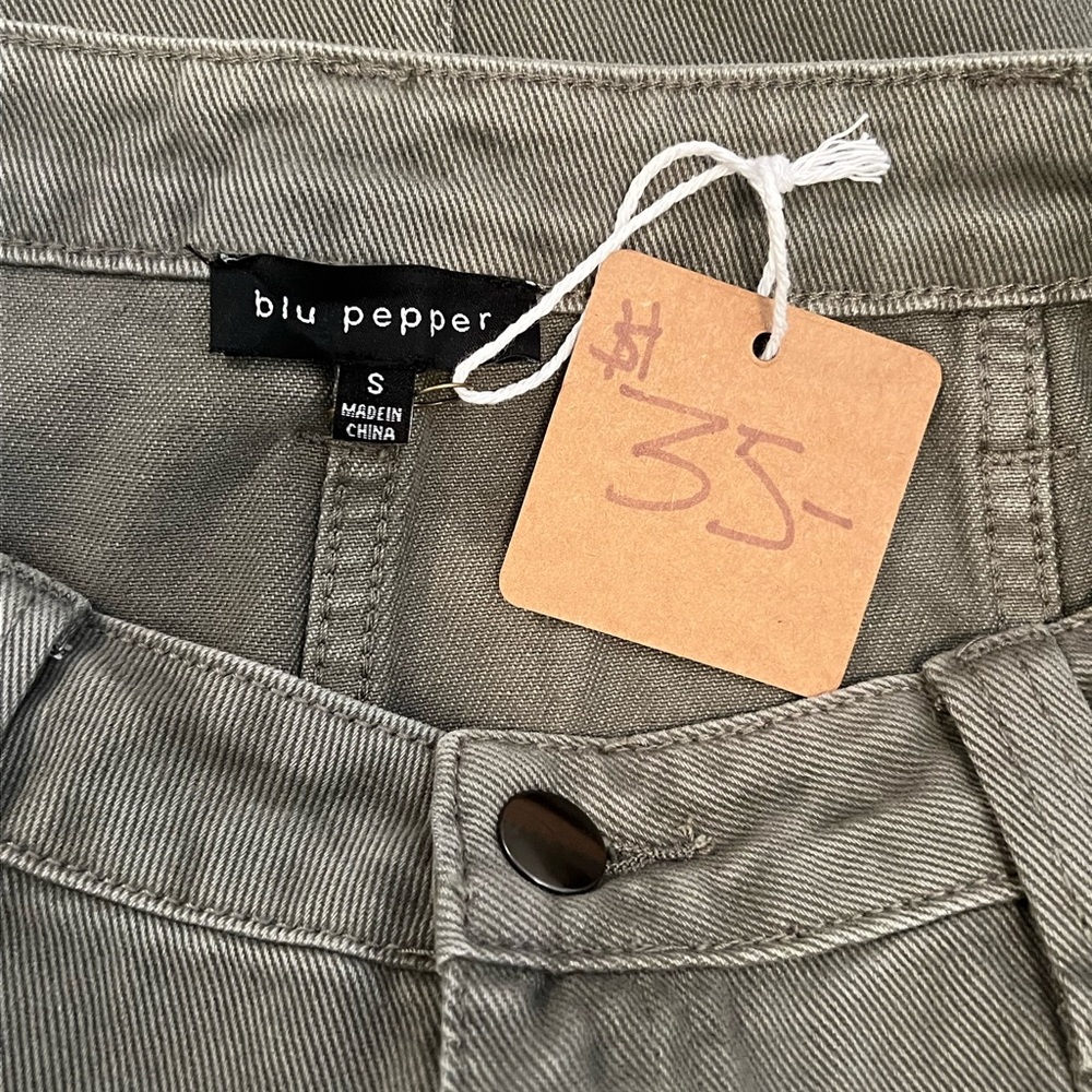 Blu Pepper Long Denim Skirt - Picture 8 of 9
